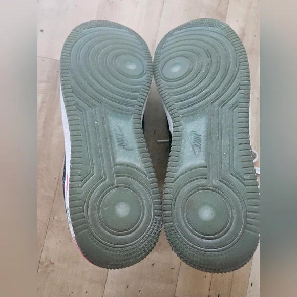 Nike Air Force 1s Miami Nights Shoes Men’s Sz 10.5 - Picture 10 of 13